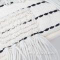 decorative pillows with tassel fringe